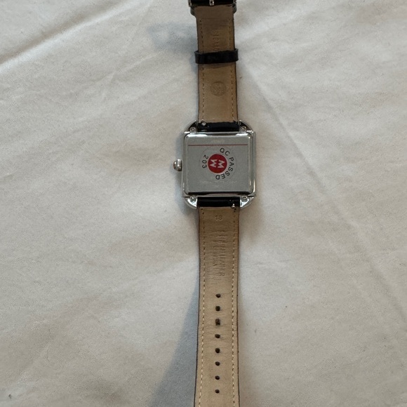 Michele Silver and Black Women's Watch - Picture 4 of 4